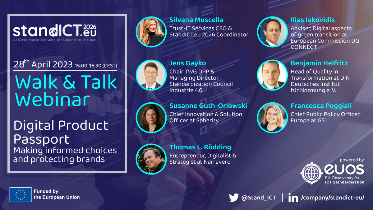 The Walk & Talk Webinar Digital Product Passport - Making informed choices and protecting brands