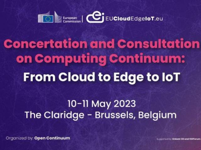 Concertation and Consultation on Computing Continuum: From Cloud to Edge to IoT